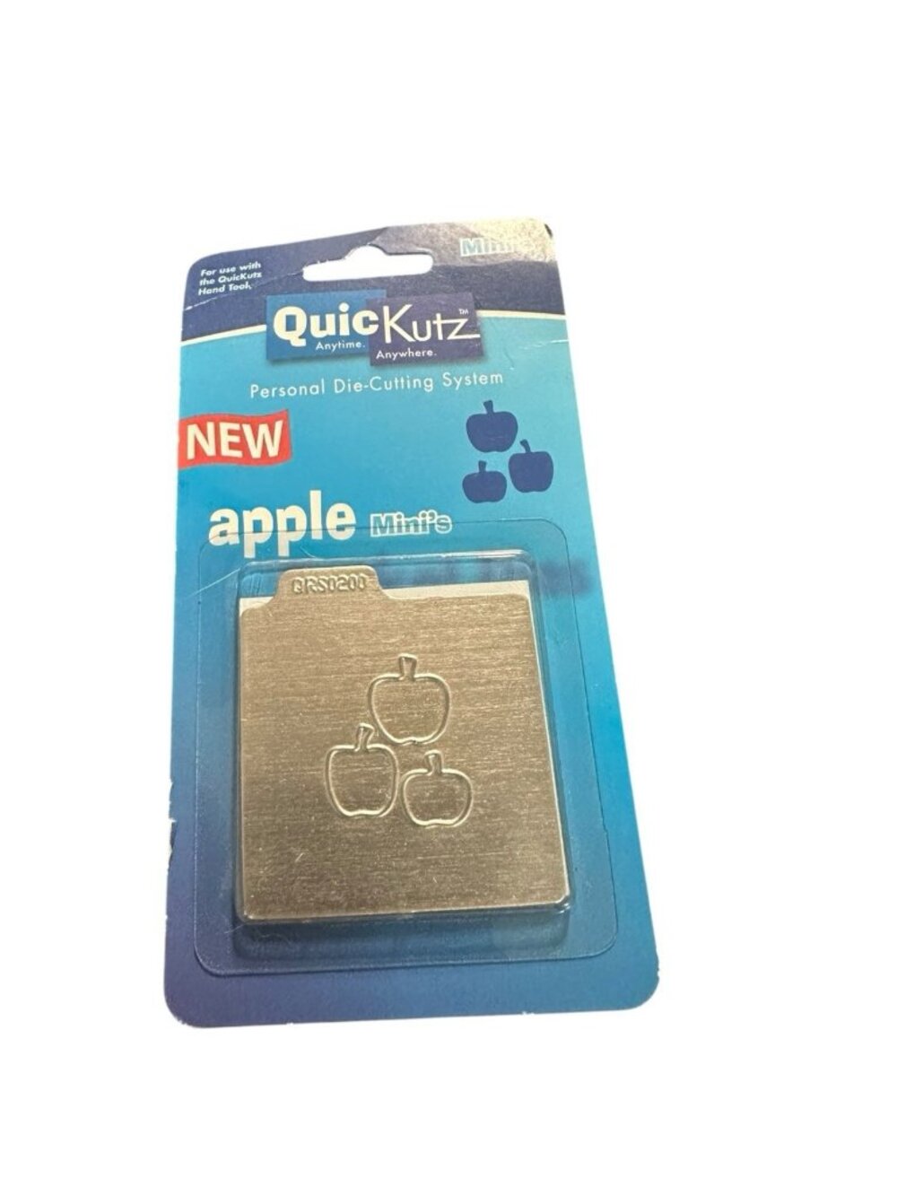 Quickutz 2x2 Cutting Die Apples Minis New Sealed RS-0200 Paper Crafts Scrapbook